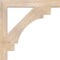 Ekena Millwork Merced Block Smooth Bracket, Douglas Fir, 3 1/2"W x 30"D x 30"H BKT04X30X30MRC05SDF - alternate 2